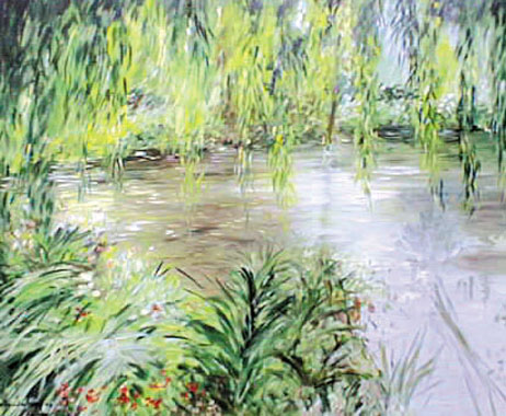 Titel: Festival de Monet 4, Kunstenaar: Van Landeghem, Joelle